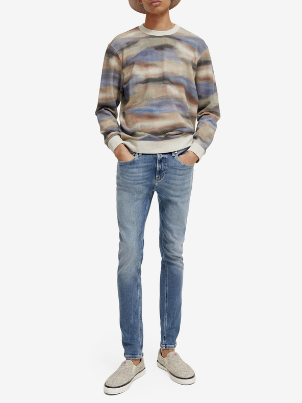 Scotch & Soda Modré dámské slim fit džíny Scotch & Soda
