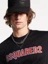 DSQUARED2 Černé pánské tričko DSQUARED2