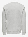 ONLY & SONS Světle šedá pánská žíhaná mikina ONLY & SONS Oren