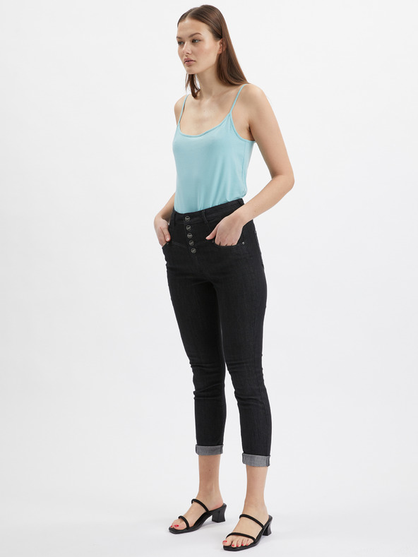 Orsay Sada dvou dámských basic tílek ve světle modré barvě ORSAY