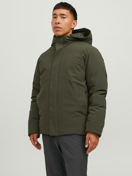 Jack & Jones Khaki pánská zimní bunda Jack & Jones Keen
