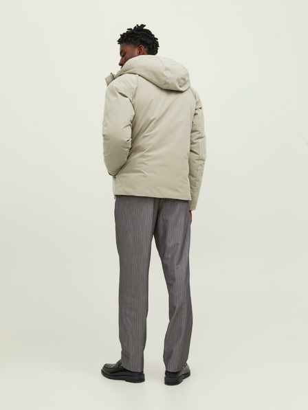 Jack & Jones Béžová pánská zimní bunda Jack & Jones Keen