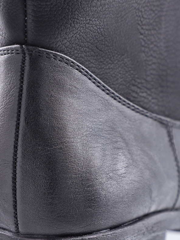 Rieker Černé dámské zateplené kozačky Rieker