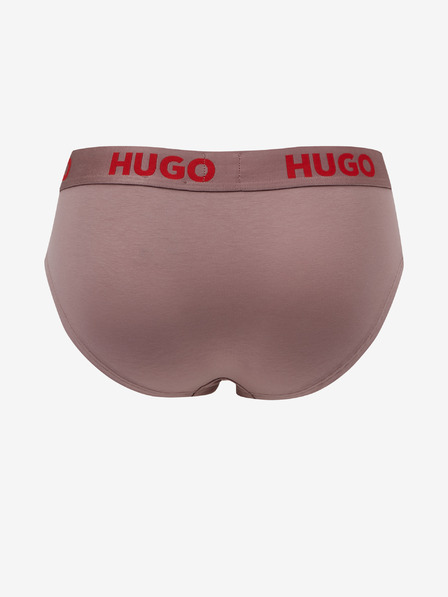 HUGO Starorůžové dámské kalhotky HUGO