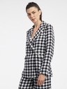 Orsay Bílo-černé dámské kostkované sako ORSAY