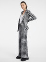 Orsay Bílo-černé dámské kostkované sako ORSAY