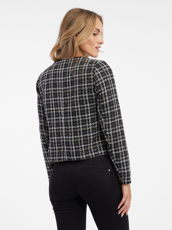 Orsay Černé dámské vzorované sako ORSAY