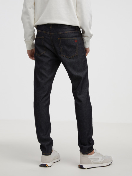 Diesel Černé pánské straight fit džíny Diesel