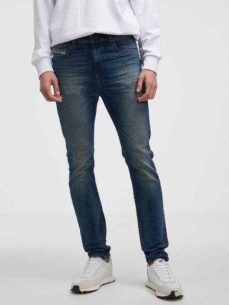 Diesel Tmavě modré pánské slim fit džíny Diesel