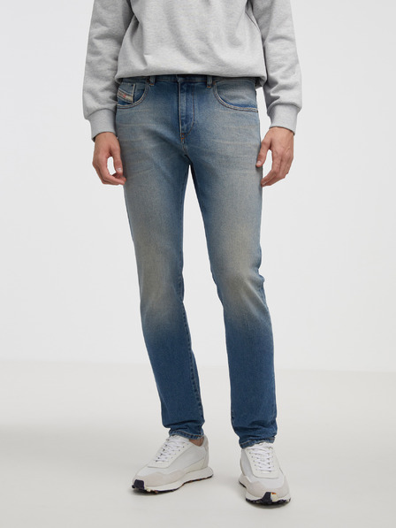 Diesel Modré pánské slim fit džíny Diesel