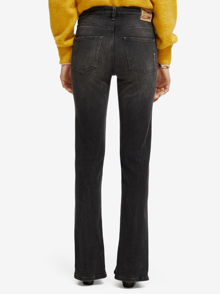 Scotch & Soda Černé dámské bootcut džíny Scotch & Soda