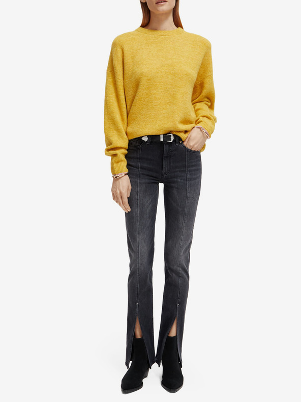 Scotch & Soda Černé dámské bootcut džíny Scotch & Soda