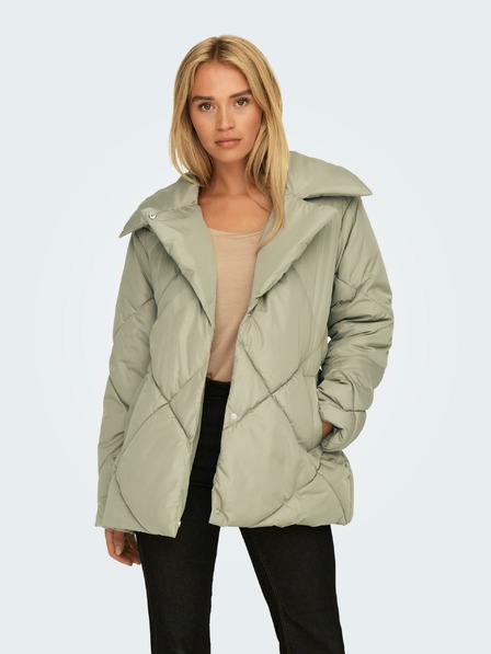 ONLY Khaki dámská prošívaná bunda ONLY Sussi