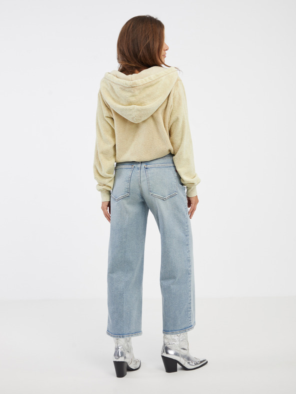 Diesel Světle modré dámské flared fit džíny Diesel