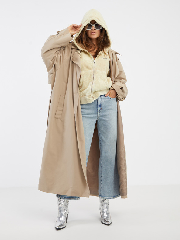 Diesel Světle modré dámské flared fit džíny Diesel