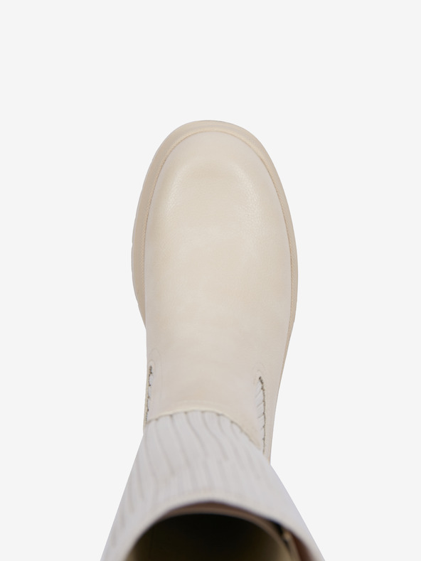 Orsay Béžové dámské zimní kozačky ORSAY