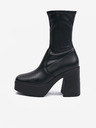 Steve Madden Černé dámské kotníkové boty na podpatku Steve Madden Low Phoenix
