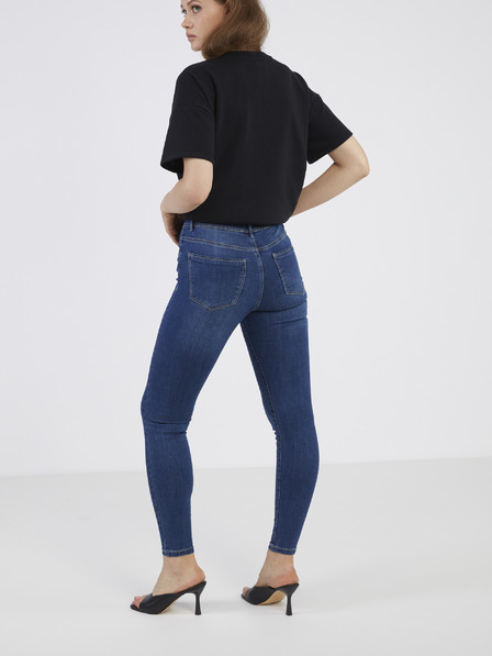 Vero Moda Tmavě modré dámské skinny fit džíny VERO MODA Tanya