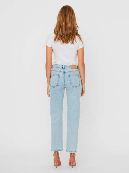 Vero Moda Světle modré straight fit džíny VERO MODA Carla