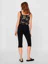 Vero Moda Černé 3/4 kalhoty VERO MODA Lexie