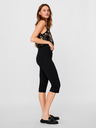 Vero Moda Černé 3/4 kalhoty VERO MODA Lexie