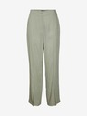 Vero Moda Světle zelené volné kalhoty VERO MODA Josie