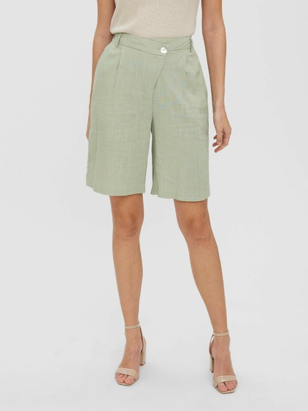 Vero Moda Světle zelené kraťasy VERO MODA Josie