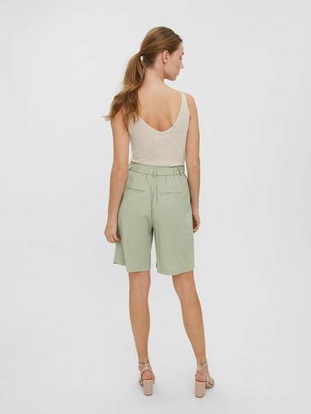 Vero Moda Světle zelené kraťasy VERO MODA Josie