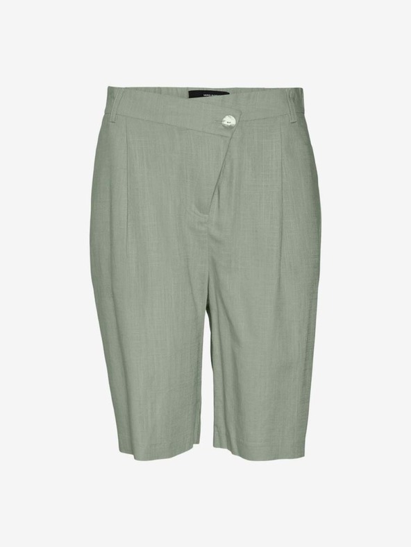 Vero Moda Světle zelené kraťasy VERO MODA Josie