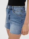Vero Moda Modré džínové kraťasy VERO MODA Brenda