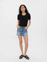 Vero Moda Modré džínové kraťasy VERO MODA Brenda