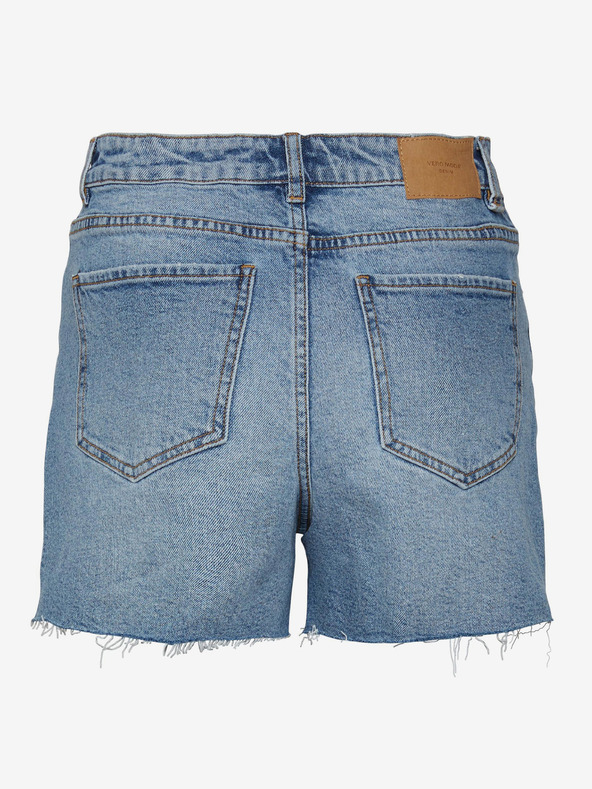 Vero Moda Modré džínové kraťasy VERO MODA Brenda
