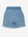 Vero Moda Světle modré džínové kraťasy se zavazováním VERO MODA Tamira