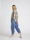 Vero Moda Šedá vzorovaná halenka VERO MODA Easy