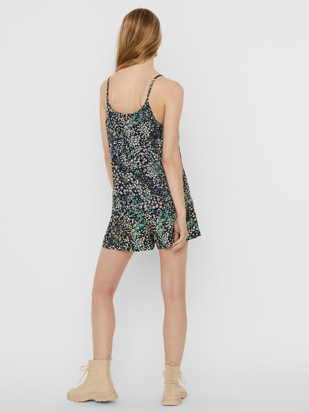 Vero Moda Tmavě modrý květovaný top VERO MODA Hannah