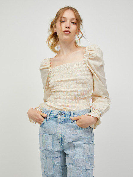 Vero Moda Krémová halenka VERO MODA Doro