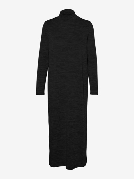 Vero Moda Černé dámské svetrové šaty VERO MODA Katie