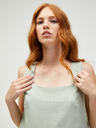 Vero Moda Světle zelené volné cropped tílko VERO MODA Josie