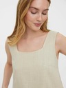 Vero Moda Béžové volné cropped tílko VERO MODA Josie
