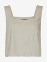 Vero Moda Béžové volné cropped tílko VERO MODA Josie