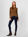 Vero Moda Hnědé tričko VERO MODA-Panda
