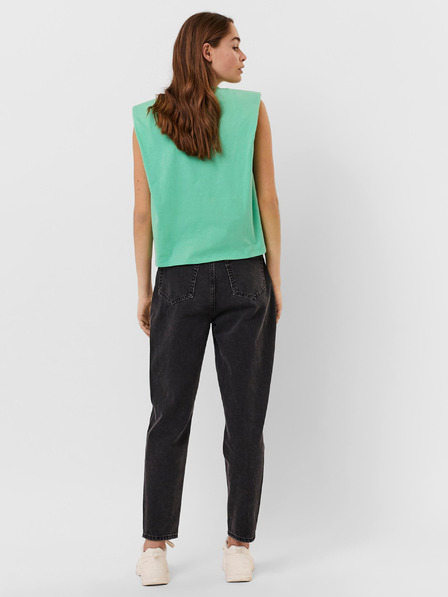 Vero Moda Světle zelené tričko s nápisem VERO MODA Hollie