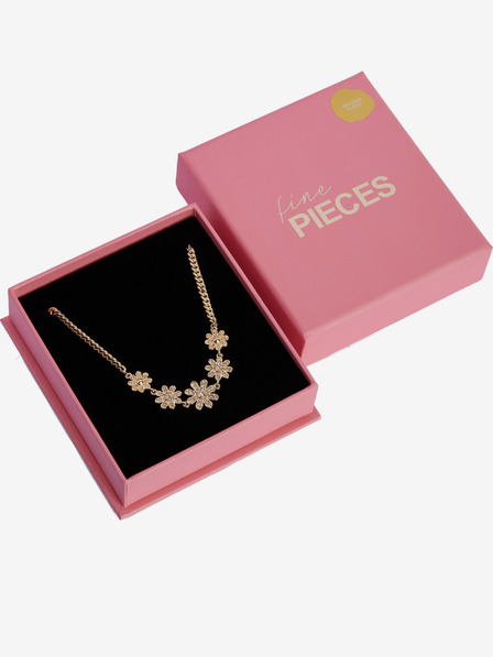 Pieces Dámský řetízek ve zlaté barvě Pieces Liv