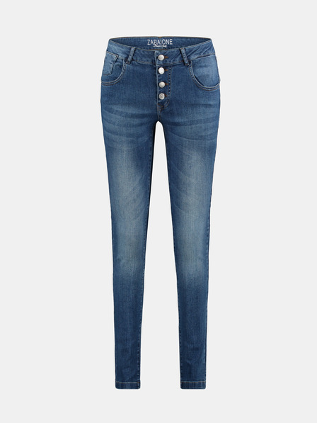 Zabaione Modré skinny fit džíny Zabaione