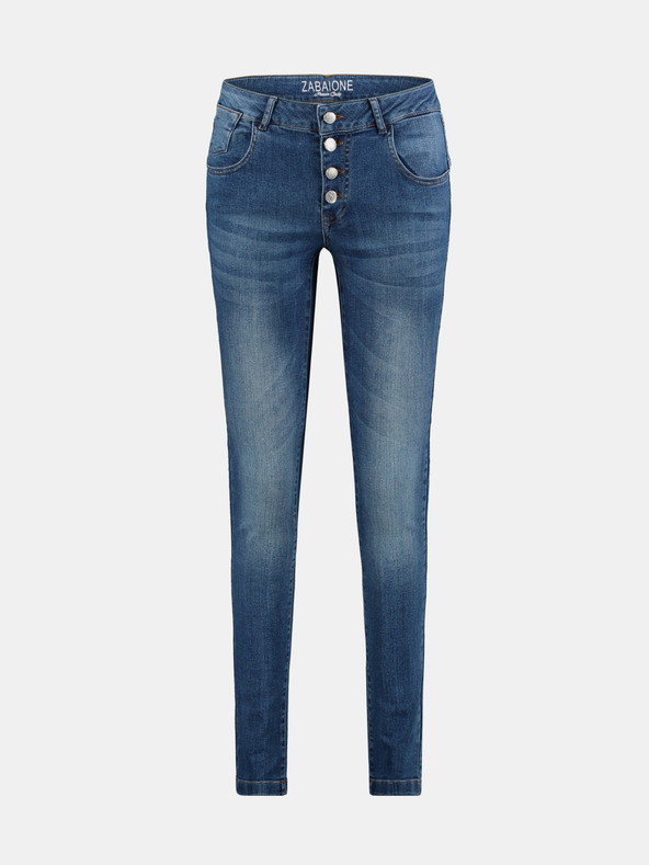 Zabaione Modré skinny fit džíny Zabaione