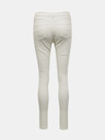 Zabaione Bílé skinny fit džíny Zabaione