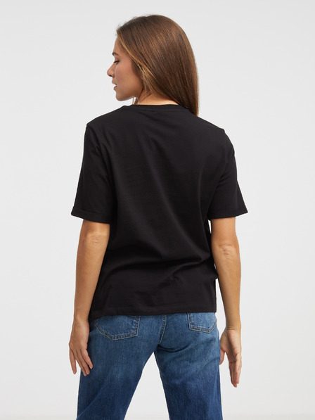 Scotch & Soda Černé dámské tričko Scotch & Soda