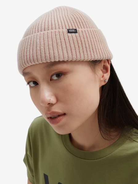 Vans Světle růžová dámská čepice VANS Shorty Beanie