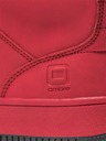 Ombre Clothing Červené pánské kotníkové tenisky T311