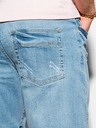 Ombre Clothing Modré pánské džínové kraťasy Ombre Clothing W311